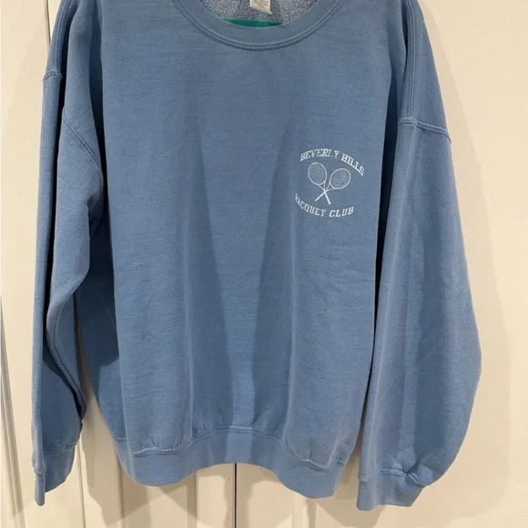 Project Social T Light Blue Crewneck Sweater - Picture 2 of 7
